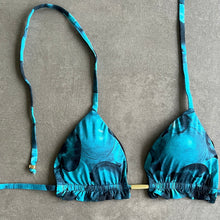 Load image into Gallery viewer, Ipanema Nights Triangle Frill Bikini Top
