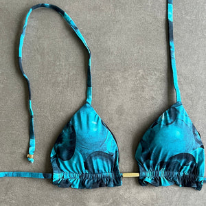 Ipanema Nights Triangle Frill Bikini Top