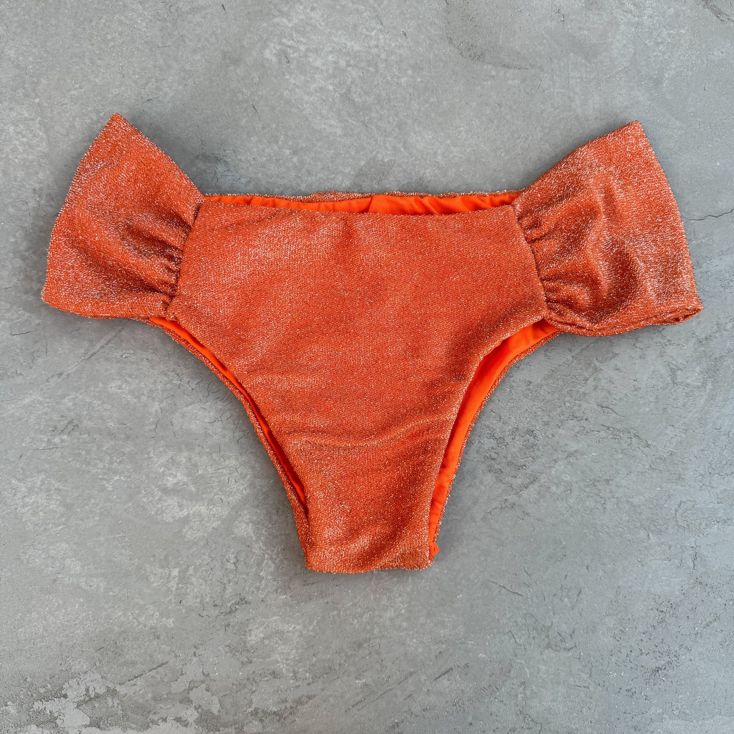 Orange Sparkle Classy Cheeky Bottom