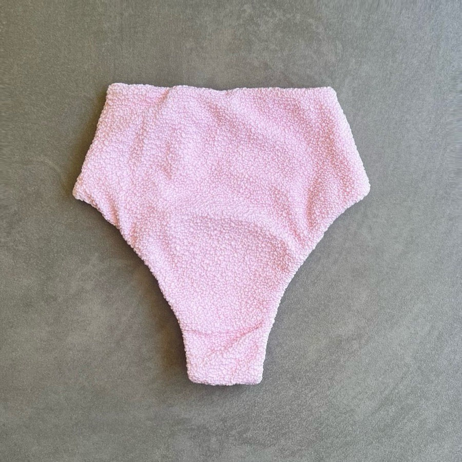 Rose Spritz Beehive Textured Vera Bikini Bottom