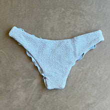 Load image into Gallery viewer, Blue Martini Beehive Textured Lili Ripple Bikini Bottom
