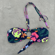 Load image into Gallery viewer, Oceanic Bloom Strapless Bikini Top

