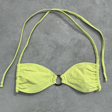 Load image into Gallery viewer, Seashore Textured Citrus Kayla Bikini Top
