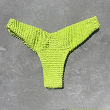 Load image into Gallery viewer, Lime Pie Textured Capri Bikini Bottom
