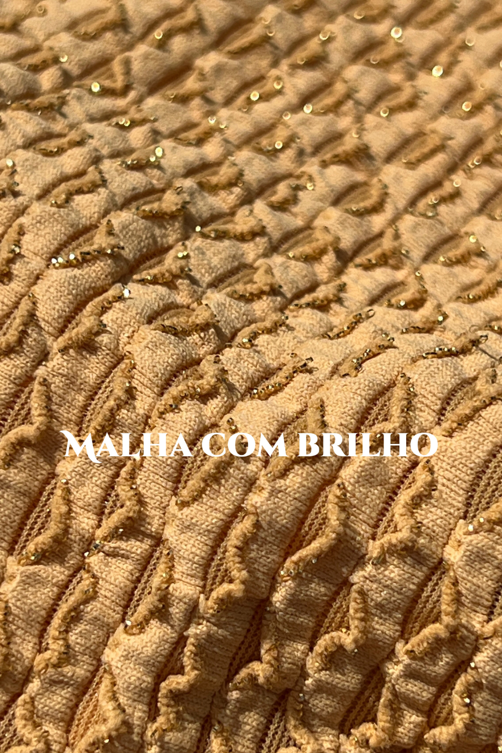 Golden Siren Mermaid Weave Textured Triangle Frill Bikini Top