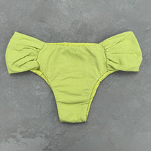 Load image into Gallery viewer, Seashore Textured Citrus Classy Cheeky Bikini Bottom
