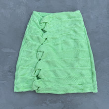 Load image into Gallery viewer, Hooked On You Minty Haze Textured Skirt

