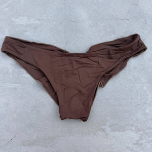 Cocoa Brown Lili Ripple Bikini Bottom