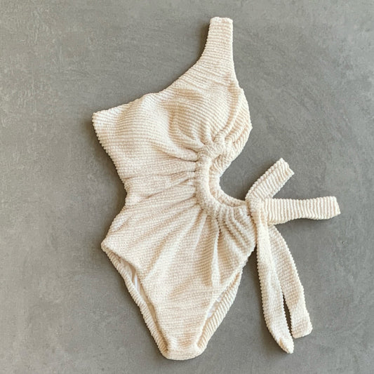 Pearl Textured One Piece Swimwear