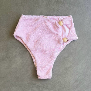 Rose Spritz Beehive Textured Vera Bikini Bottom