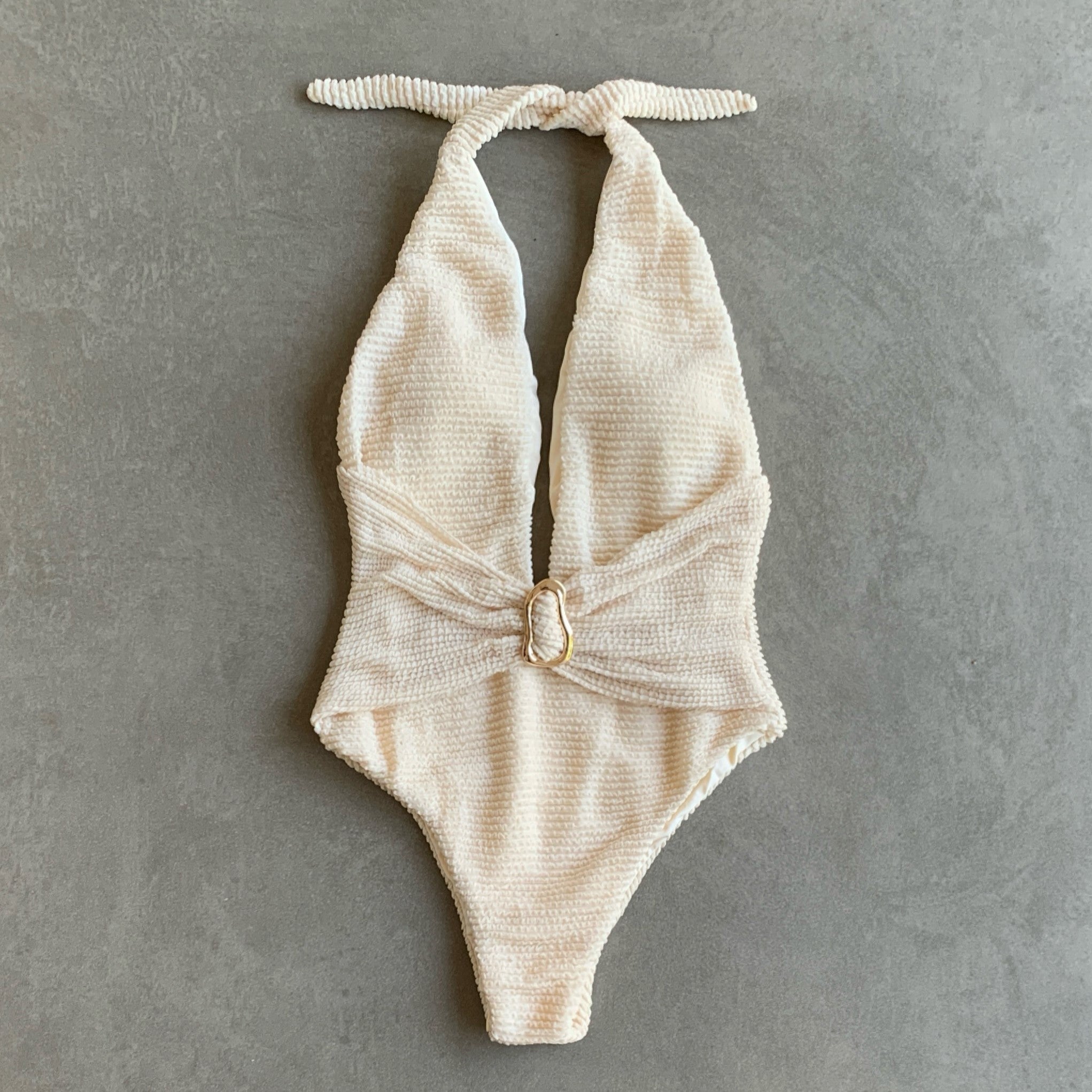 Pearl Textured Samira One Piece Swimwear – MyBrazilianShop