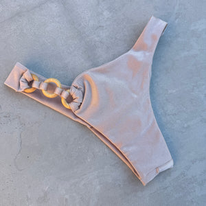 Champagne Sand Bia Rings Bikini Bottom