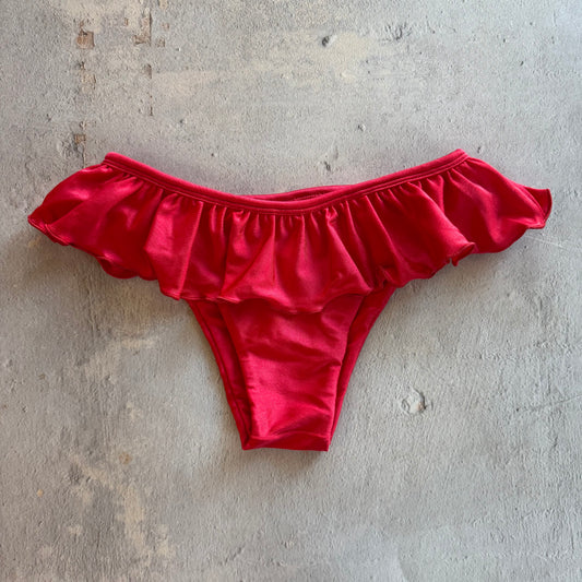Scarlet Red Brenda Bikini Bottom