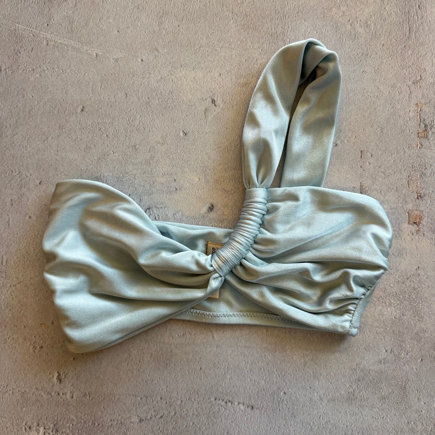 Moody Blue Greek Bikini Top