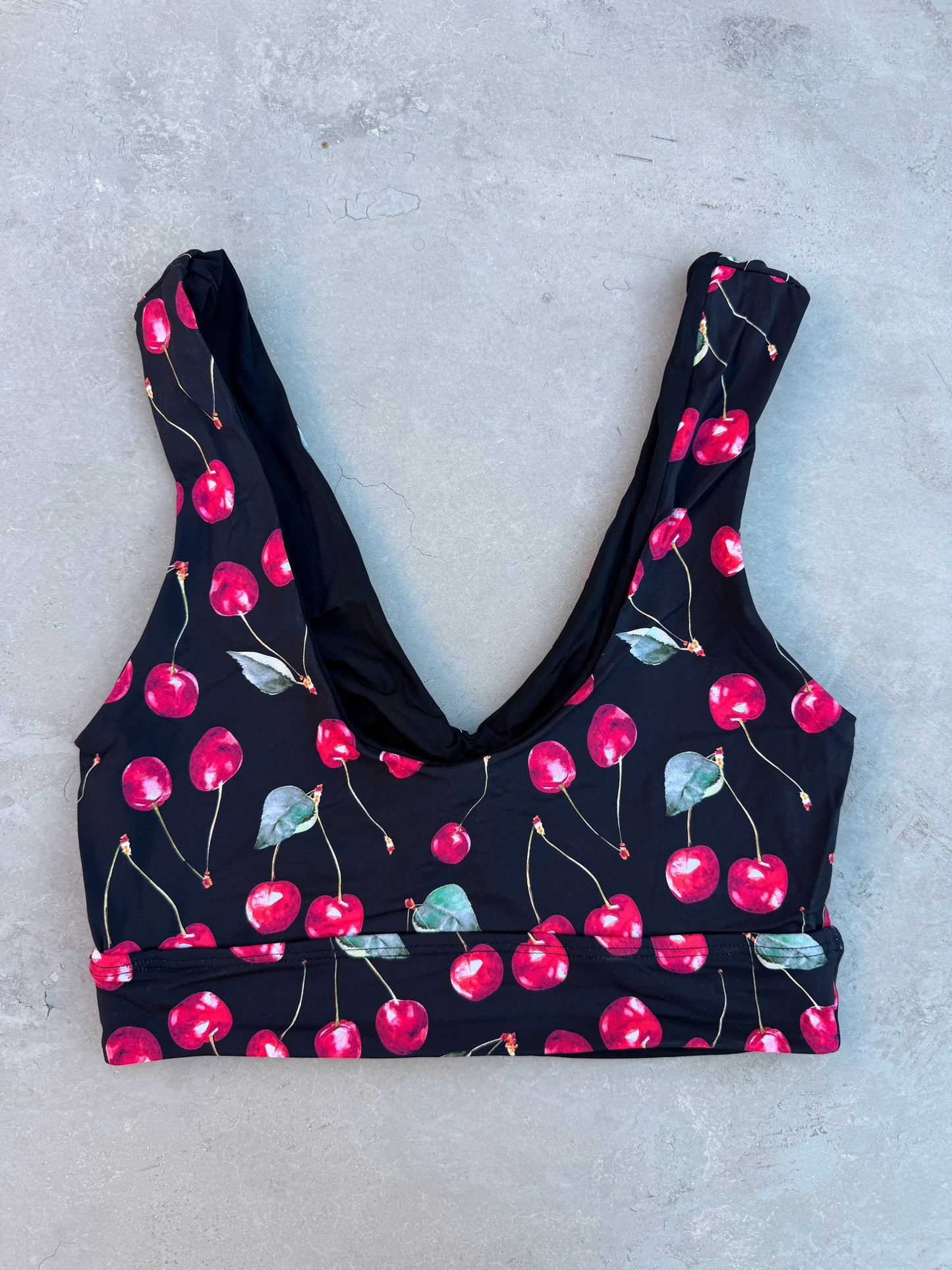 The Cherry Set Crop Top
