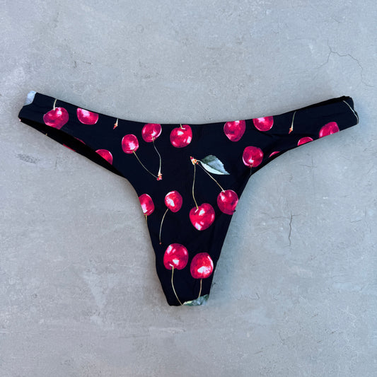 The Cherry Set Kiki Bikini Bottom