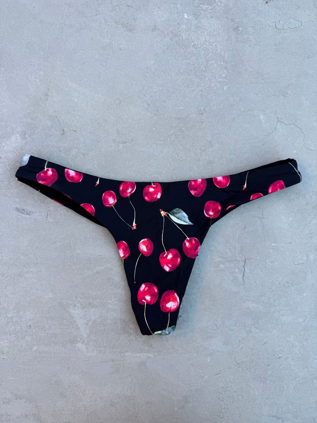 The Cherry Set Kiki Bikini Bottom