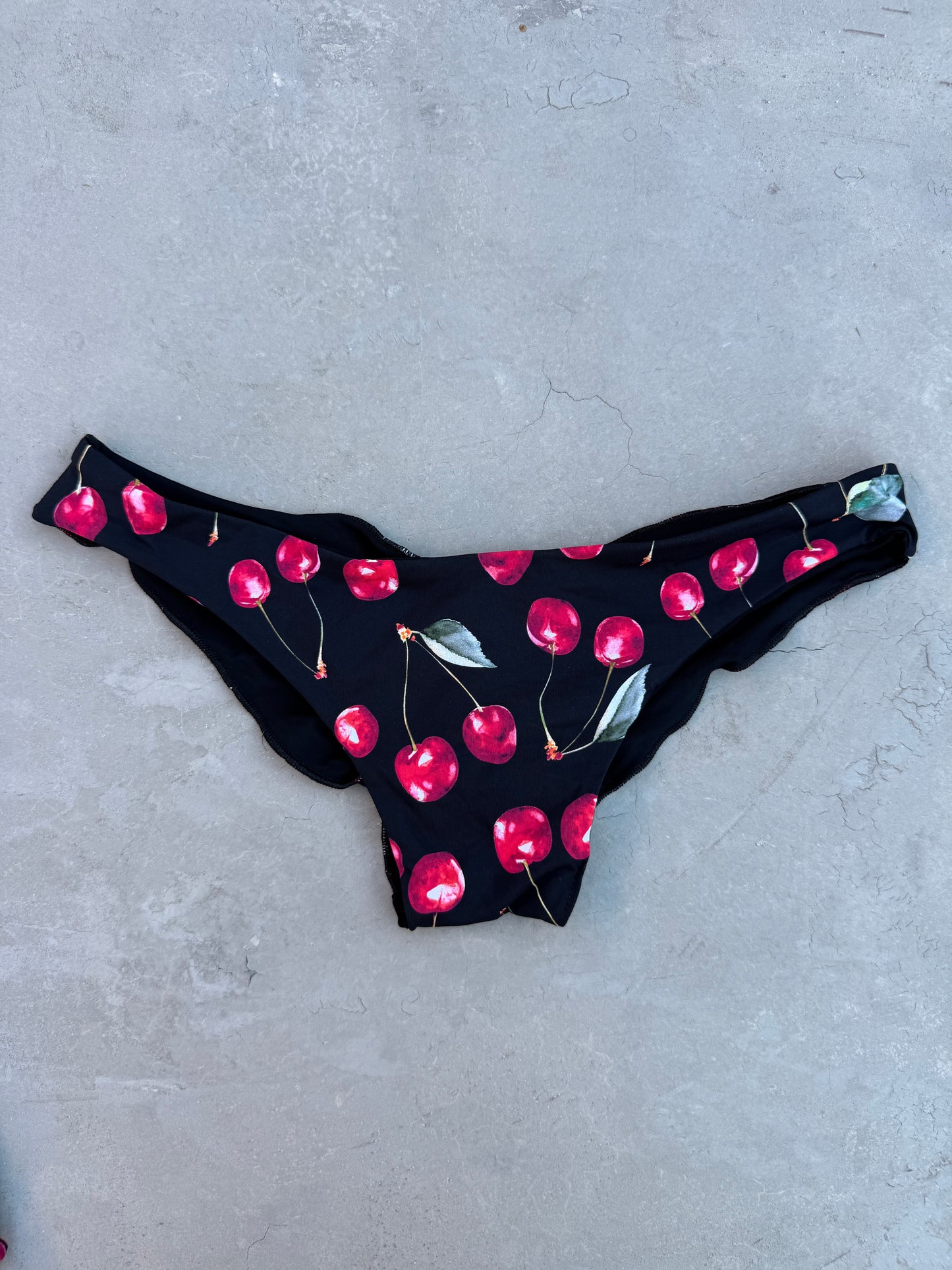 The Cherry Set Lili Ripple Bikini Bottom