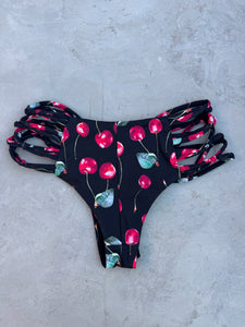 The Cherry Set Cheeky Macrame Bikini Bottom