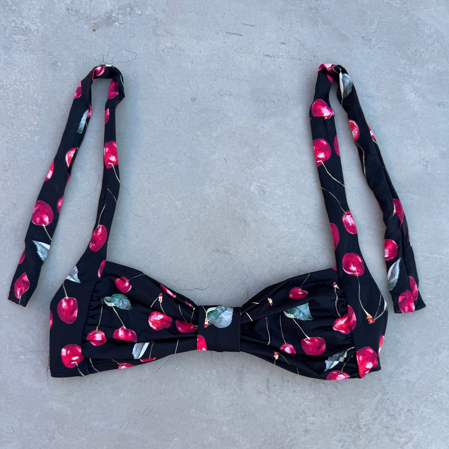 The Cherry Set Leda Bikini Top