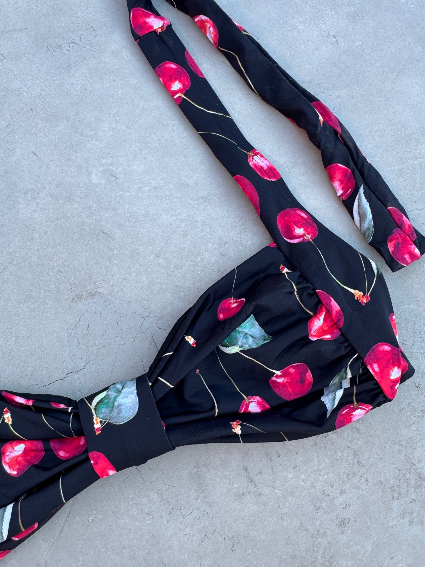 The Cherry Set Leda Bikini Top