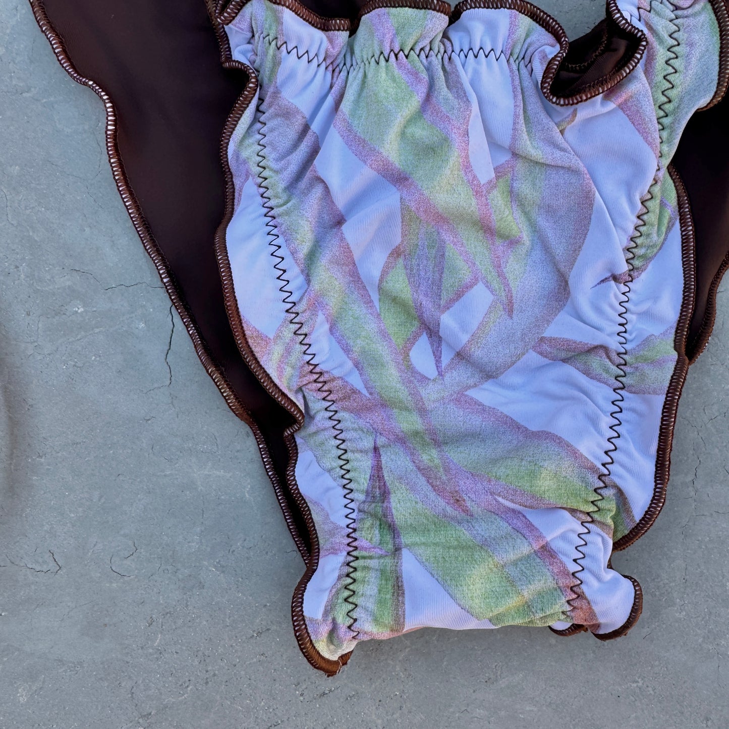 Canggu Dreams Ripple Side Tie Bottom