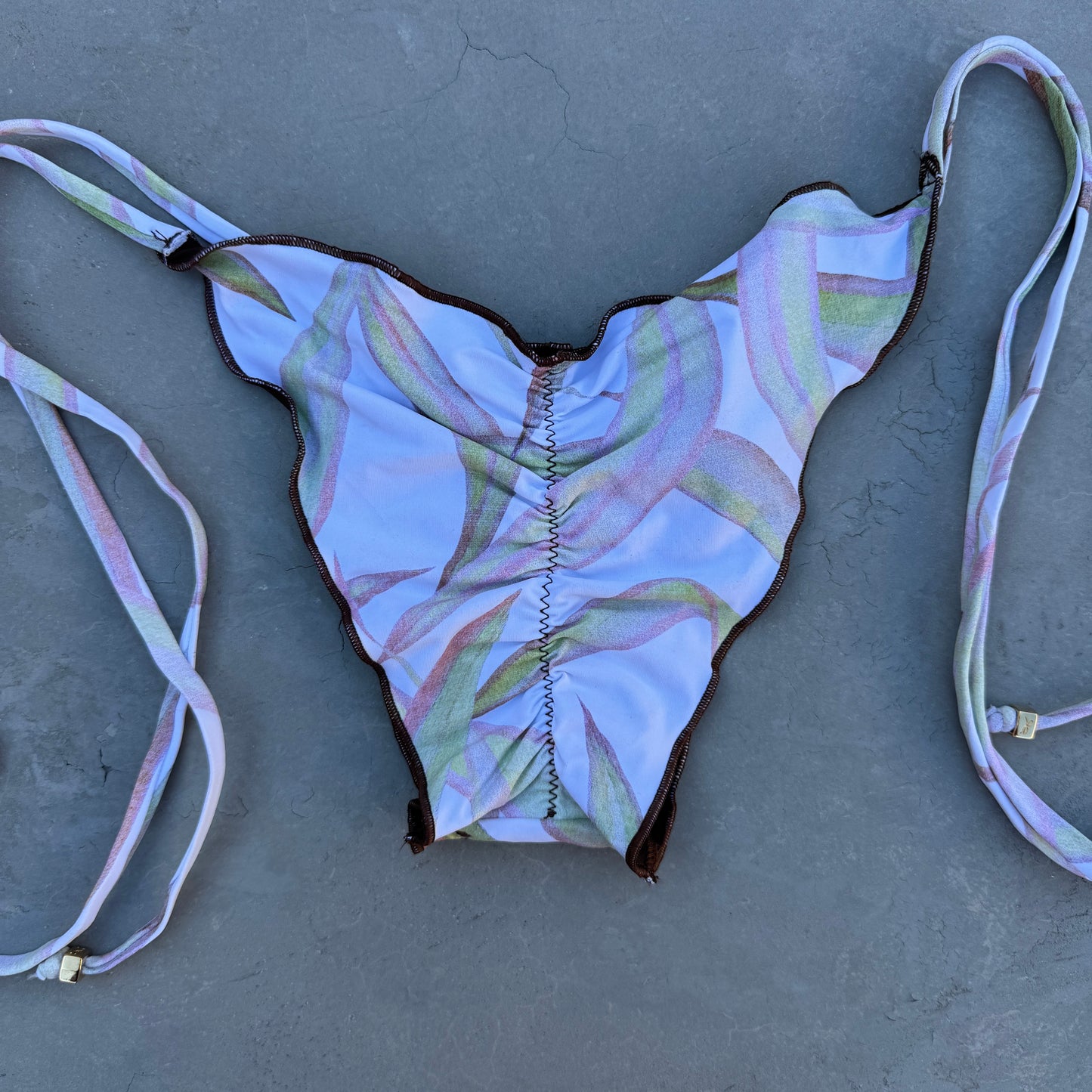 Canggu Dreams Ripple Side Tie Bottom