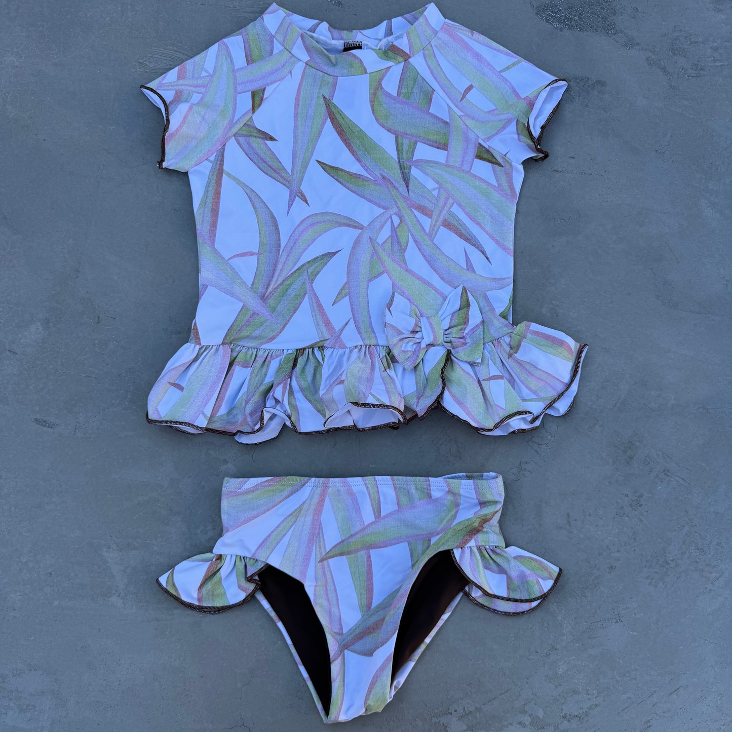 Canggu Dreams Little Girls Tank Bikini Set