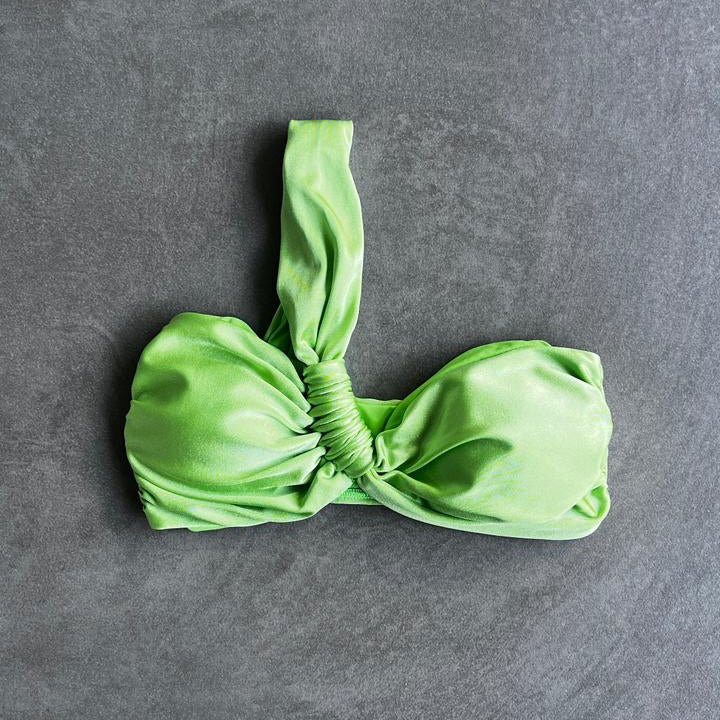 Lime Green Greek Bikini Top