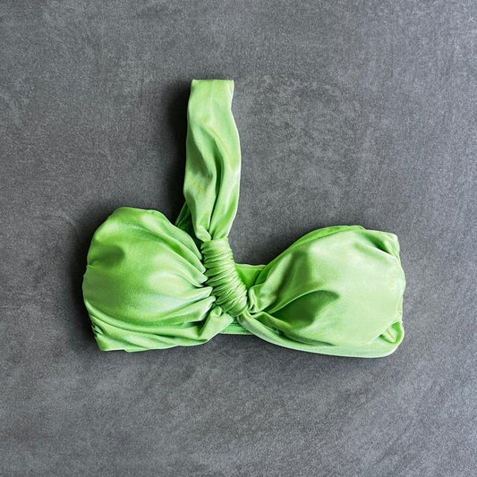 Lime Green Greek Bikini Top