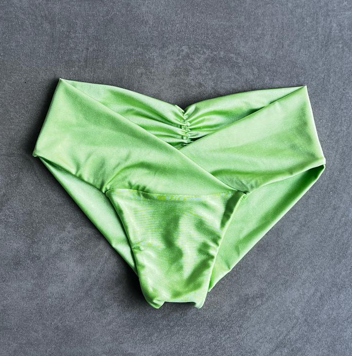 Lime Green Melissa Bikini Bottom