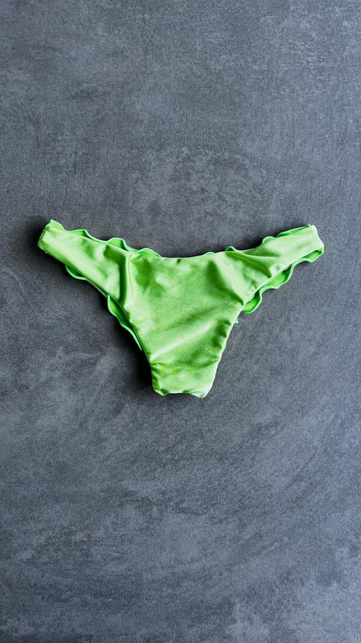 Lime Green Lili Ripple Bikini Bottom