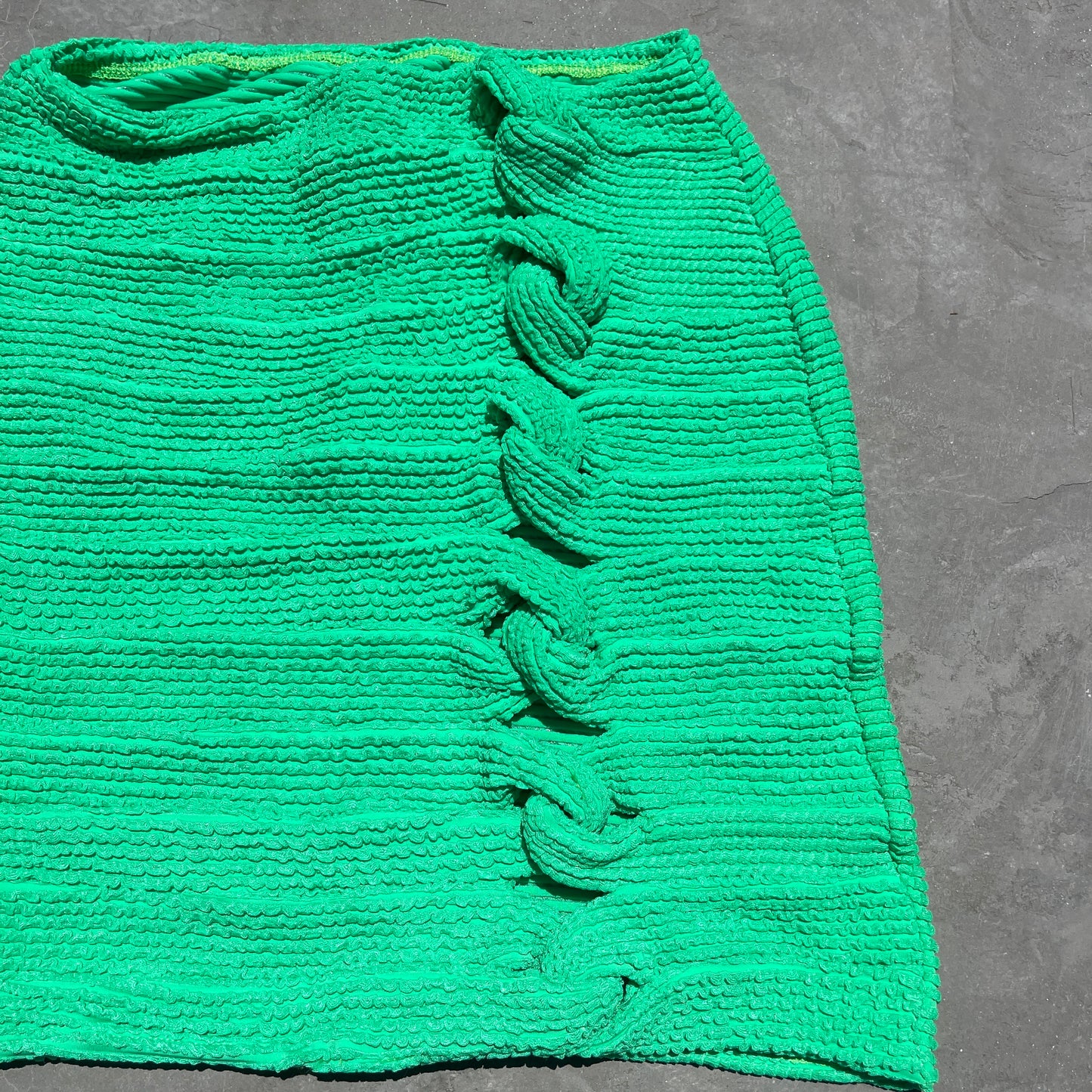 Irish Martini Hooked On You Textured Skirt