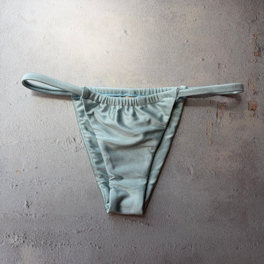 Moody Blue Curtain Bikini Bottom