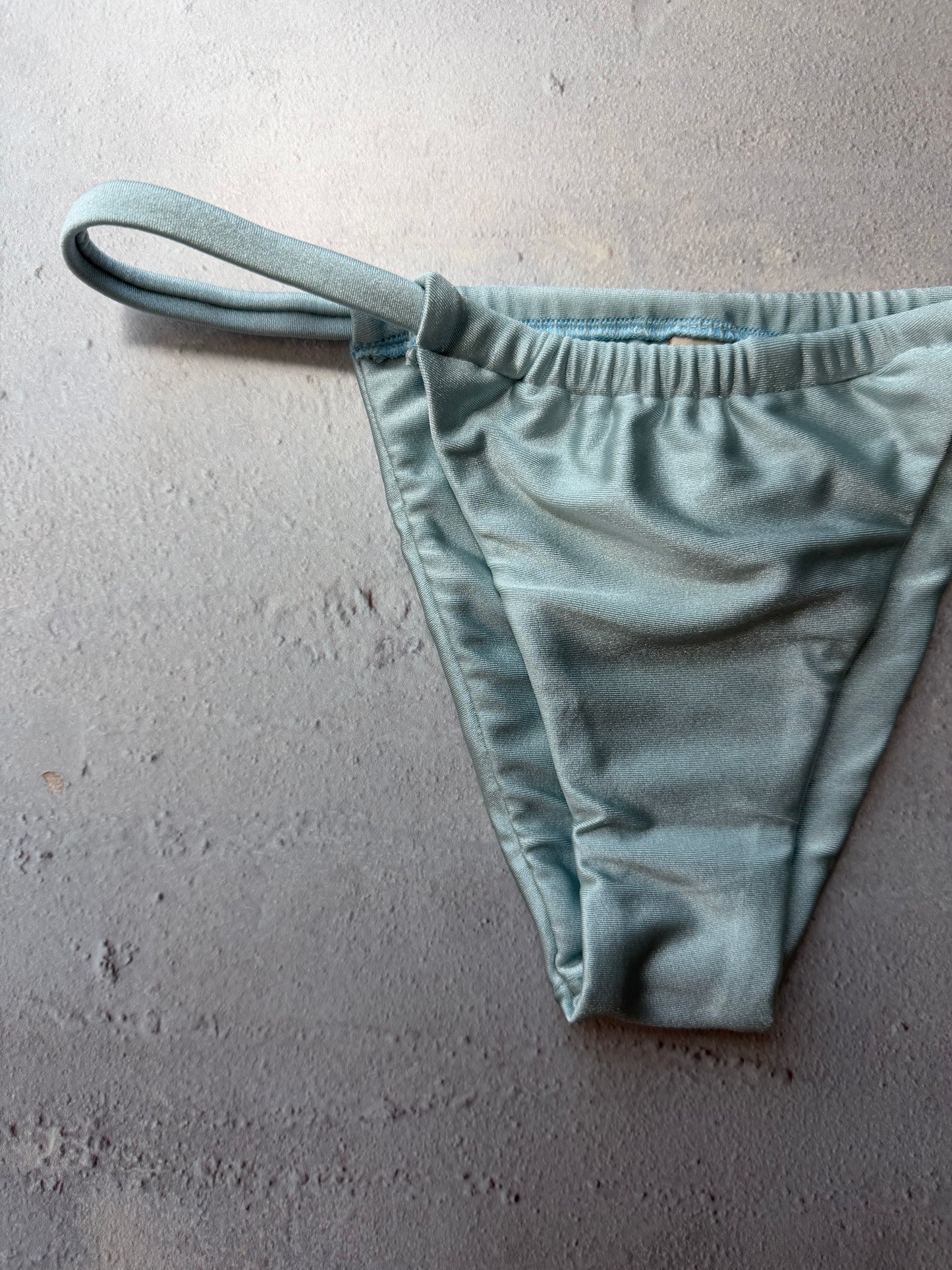 Moody Blue Curtain Bikini Bottom