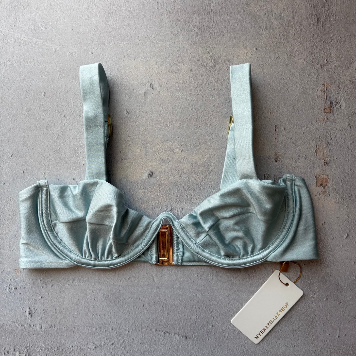 Moody Blue Maya Bikini Top