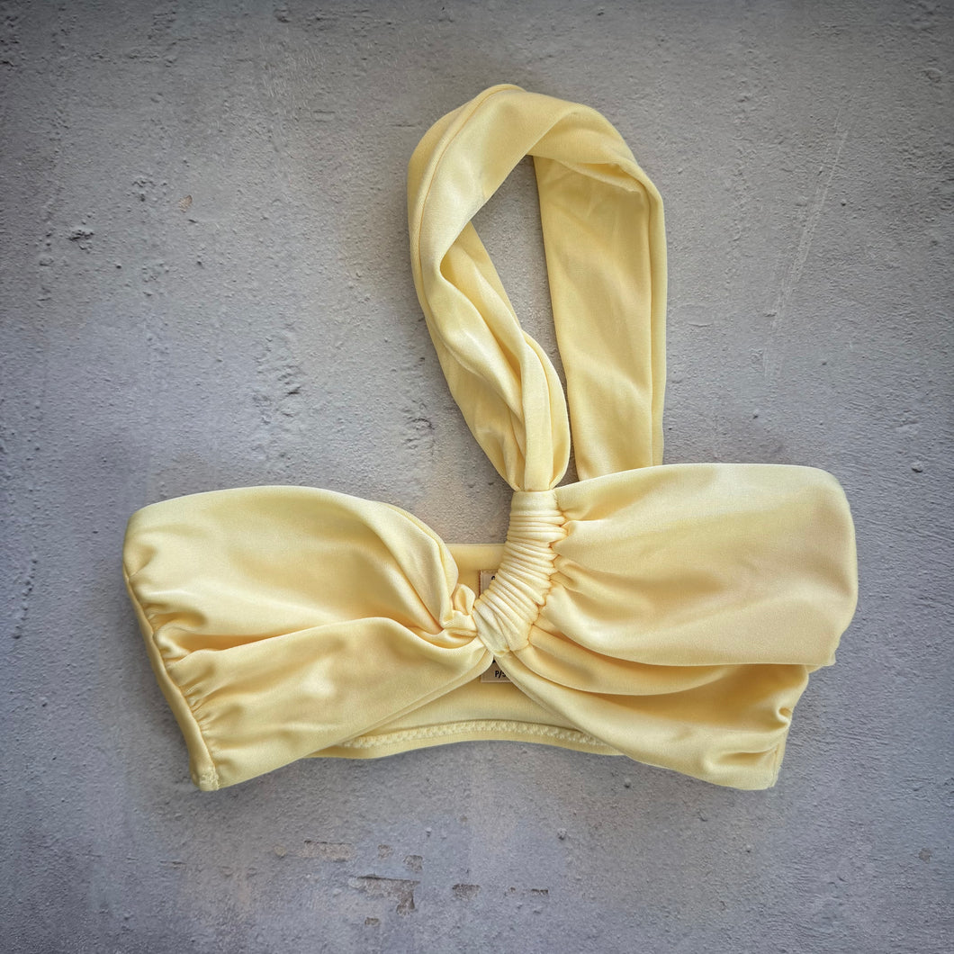 Butter Yellow Greek Bikini Top