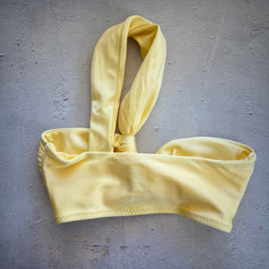 Butter Yellow Greek Bikini Top