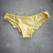 Load image into Gallery viewer, Butter Yellow Lili Ripple Bikini Bottom
