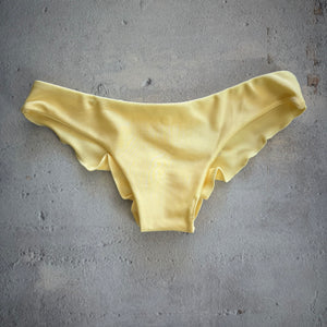 Butter Yellow Lili Ripple Bikini Bottom