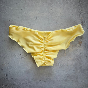 Butter Yellow Lili Ripple Bikini Bottom