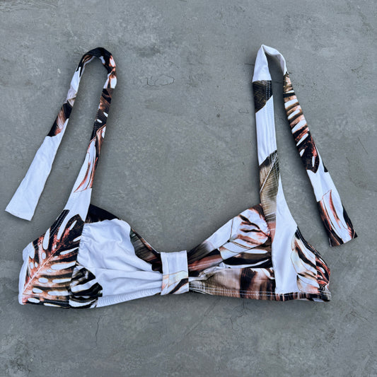 Caramel Blossom Leda Bikini Top