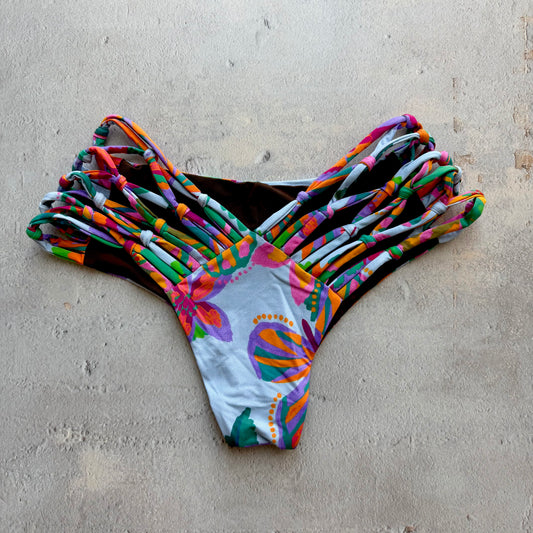 Electric Samba Shortie Macrame Bottom