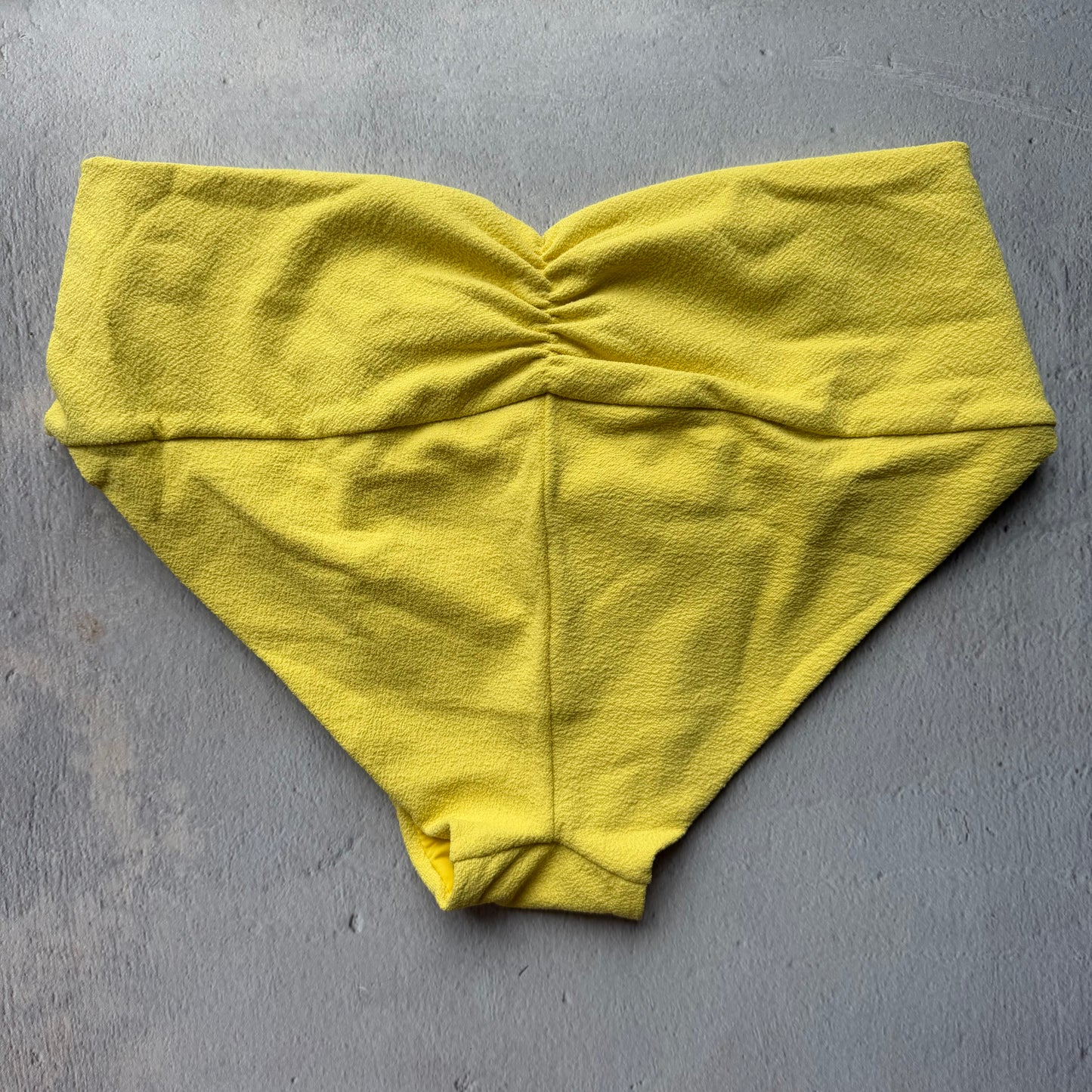 Passion Fruit Seashore Textured Melissa Bikini Bottom