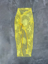 Load image into Gallery viewer, Yellow Jeri Macrame Skirt
