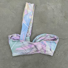 Load image into Gallery viewer, Rainbow Blossom Greek Bikini Top
