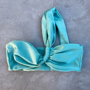 Turquoise Greek Bikini Top