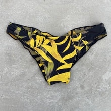 Load image into Gallery viewer, Yellow Jungle Lili Ripple Bikini Bottom
