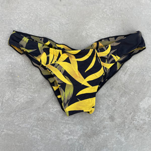 Yellow Jungle Lili Ripple Bikini Bottom