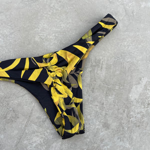 Yellow Jungle Kiki Bikini Bottom
